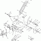 W907539 TRAIL BOSS 350L 2X4 Swing arm weldment 350 2x4