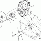 W908139 TRAIL BOSS 350L 4X4 Right hand gearcase and brake mounting