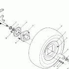 W908627 BIG BOSS 4X6 Переднее колесо