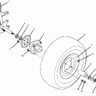 W897527 TRAIL BOSS 2X4 Переднее колесо