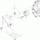 W898127 TRAIL BOSS 4X4 Right hand gearcase and brake mounting