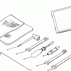 W898127 TRAIL BOSS 4X4 Tool kit assembly