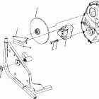 W899627 BIG BOSS Right hand gearcase and brake mounting