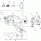 W897527 TRAIL BOSS 2X4 Rear brake assembly