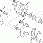 W899627 BIG BOSS Middle axle brake assembly