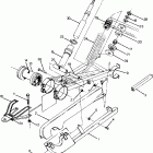 W899627 BIG BOSS Swing arm weldment (rear)