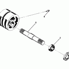 W898127 TRAIL BOSS 4X4 Front tightener assembly-pn 1380024