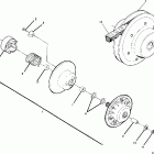 W898127 TRAIL BOSS 4X4 Driven clutch assembly