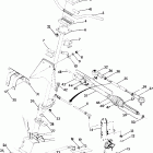 W898127 TRAIL BOSS 4X4 Steering assembly 4x4 -- updated 4 / 89