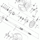 W898127 TRAIL BOSS 4X4 Rear wheel drive assembly