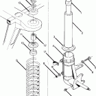 W897527 TRAIL BOSS 2X4 Strut assembly