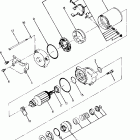 W899627 BIG BOSS Starting motor assembly