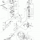 MD40B Vapor Separator, Fuel Line