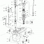 MD90B Gear Case (drive Shaft) 2 D90b#00970-