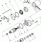 W888127 TRAIL BOSS 4X4 Starting motor assembly