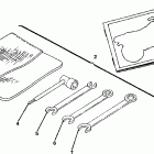 W888528 TRAIL BOSS 250 R/ES Tool kit assembly