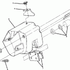 X888528 TRAIL BOSS 250 Rear brake assembly