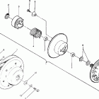 W888127 TRAIL BOSS 4X4 Driven clutch assembly