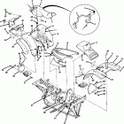 X888528 TRAIL BOSS 250 Body assembly