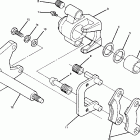 W888528 TRAIL BOSS 250 R/ES Front brake assembly 1988 trail boss update-4 / 14 / 88