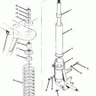 X888528 TRAIL BOSS 250 Strut assembly