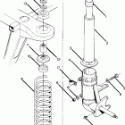 W888528 TRAIL BOSS 250 R/ES Strut assembly