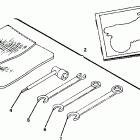 X888528 TRAIL BOSS 250 Tool kit assembly