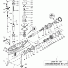LF115TXRD/F115TLRD/F115TJRD/F115TXRD Lower casing drive 3 lf115