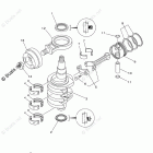 F25MSH Crankshaft Piston