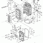 F225TUR Cylinder Crankcase 1
