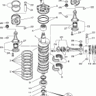 SX200TXRD Коленчатый вал и Поршень