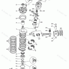 Z200TXR Crankshaft Piston