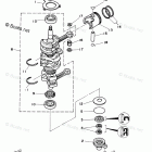50TLR Crankshaft Piston