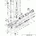 LF115TXRD/F115TLRD/F115TJRD/F115TXRD Lower casing drive 1 f115