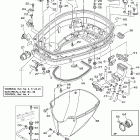 LZ250TXRD/LZ250TURD/Z250TXRD/Z250TURD Нижний обтекатель