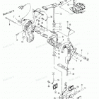MD40A Bracket (2) (power Trim & Tilt)