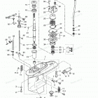 MD90B Gear Case (drive Shaft) 2 D90b#00970-