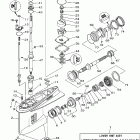 LF150TXRC/F150TLRLC/F150TLRXC Lower casing drive 3