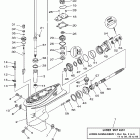F30TLRC/F40TLRC/F40EJRC/F40MJHC/F40MLHC/F40MSHC Корпус редуктора 1