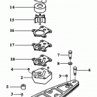 F80TJRA-PU Water pump adapter f80 90
