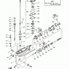 F30TLRB/F40MLHB/F40ESRB/F40EJRB/F40TLRB/F40MJHB/F40MSHB Корпус редуктора 1
