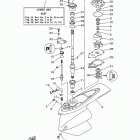 DX150TLRB Lower casing  drive 1