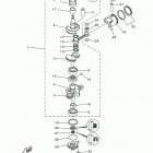 25MSHB Коленчатый вал и Поршень