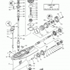 SX225TXRB/LX225TXRB/SX250TXRB/SX225TURB/LX250TXRB/SX250TURB Lower casing drive 1 sx