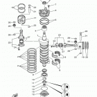 150TXRB Коленчатый вал и Поршень