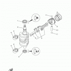 F15PLHB/F15PLRB Коленчатый вал и Поршень