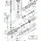 SX225TXRB/LX225TXRB/SX250TXRB/SX225TURB/LX250TXRB/SX250TURB Lower casing drive 3 lx