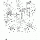 F4MLHB/F4MSHB Кронштейн крепления к транцу
