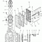VX150TLRA Цилиндр и картер 2