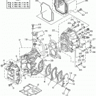 F9.9MLHA/F9.9ELRA/F9.9MSHA Блок цилиндров